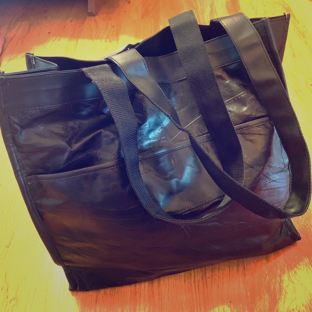 Leather Works Tote
